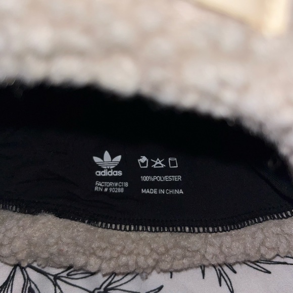 Women’s Beige Fuzzy Beanie - Picture 3 of 4